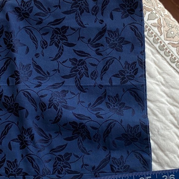 ETRO Tailored Blue Jacquard chino trousers Large EUR 48 / US 12 - Picture 8 of 10